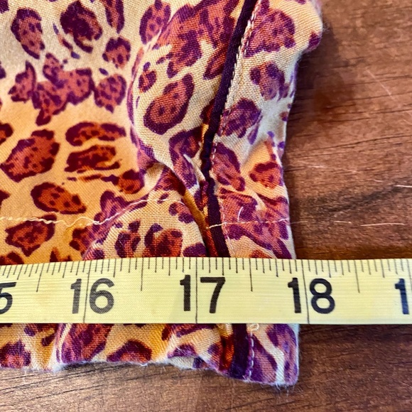 ⚜️Free People Bennie leopard print wide leg pant⚜️ - Picture 10 of 13